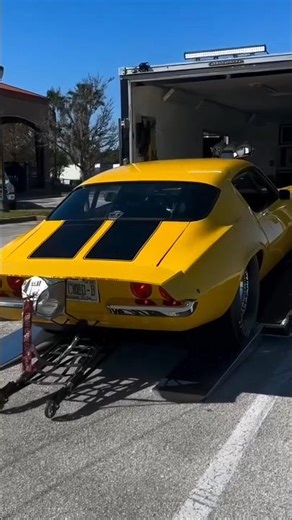 “Wicked B” Blown Camaro UNLOADING at Destination Daytona 😈🔥 | #camaro #carshow #camaroclub