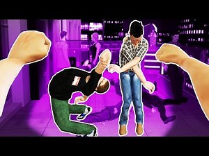 I Got Drunk and Challenged My Friends to a Dance Off in Drunkn Bar Fight VR!