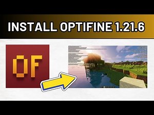How to Install OptiFine 1.21.6 in Minecraft Java Edition (2025 Tutorial)