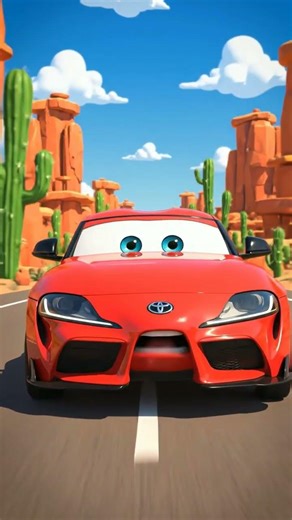 Supra car song 😁 #cartoon