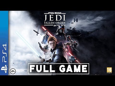 STAR WARS JEDI FALLEN ORDER - Full PS4 Gameplay Walkthrough | FULL GAME (PS4 Longplay)