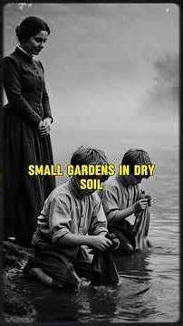 A mother standing by the Tennessee River, 1936