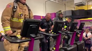 111K views · 2.1K reactions | Greenfield firefighters and officers climbed 110 flights of stairs at Planet Fitness Wednesday to honor victims of the 9/11 attacks.  | WWLP-22News | Facebook