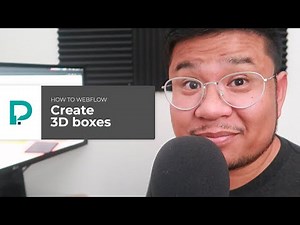 How to Webflow: Create 3D boxes with hover animations - Tutorial (2019)
