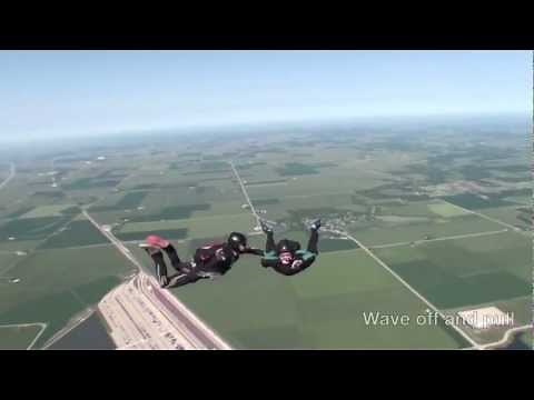 Chicagoland Skydiving Video - Freefall University Level 1 Solo Skydive
