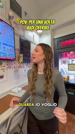 POV: Per Una Volta Vuoi Offrire.. (Fin1to M4l3!😂) #shorts #pov