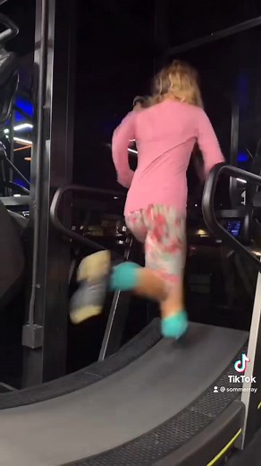 Energetic Stair Climber Workout by Young Gym Enthusiast