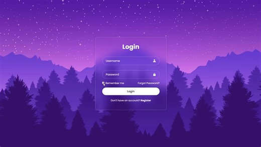 HTML & CSS 实现登录表单
