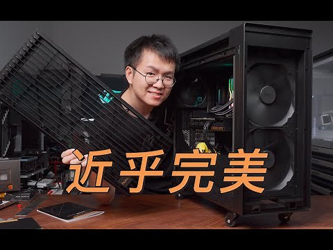 机箱带轮 风力无边 华硕 PA602 创作者机箱