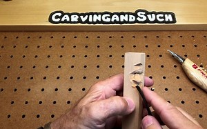 How to Hand Carving a Nose Using Basswood with flexcut knife