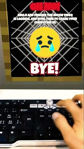 Angry Steve Smashed The Keyboard Very Hard!