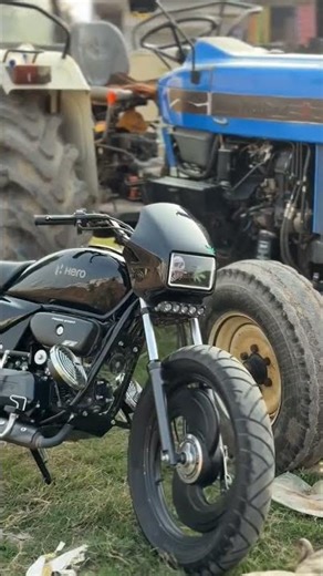 Splendor bike ka ful black modified look🔥👿🦅 #splendor #tyer #alloywheel #trending #modified #shorts