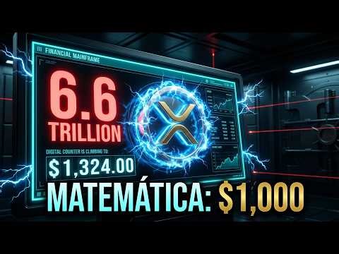 XRP: The Physics of $1,000 | The $6.6 Trillion Movement Nobody Sees