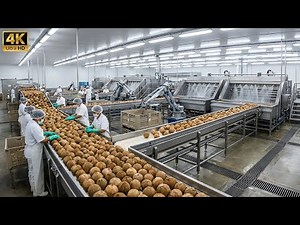 Inside a High Tech Coconut Processing Plant: From Hard Shell to Virgin Coconut Oil | Full Process