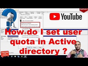 How do i set disk quota limit in windows server 2019 ?