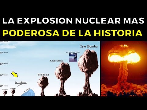 1961: Así fue la explosión nuclear más poderosa de la historia