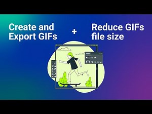 How to Create and Export a GIF in Photoshop (Reduce File Size for Web & Email)