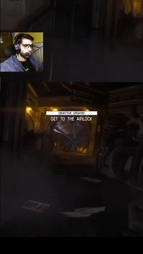 waits betrayed us 🤬 #shorts #gaming #horror #alienisolation