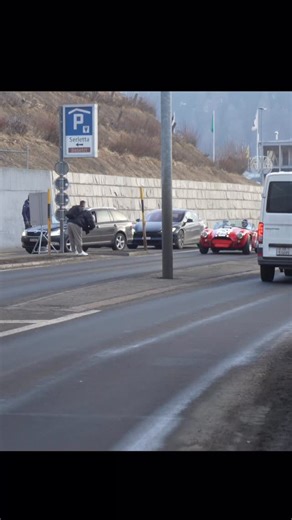 An AC Cobra driving by in St Moritz | NYCarspotter