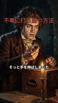 不幸に打ち勝つ方法#世界史の人物 #ベートーヴェン #歴史