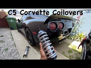 C5 Corvette QA1 Coilover Install