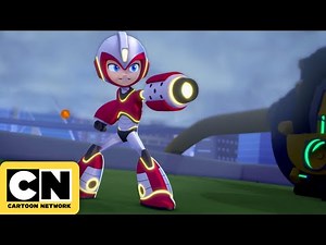 Mega Man Heating Up! | Mega Man: Fully Charged | Cartoon Network