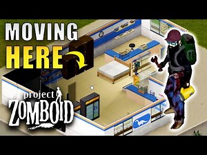 Setting Up Base At The GAS STATION | Project Zomboid BUILD 42 | RIVERSIDE Start | Part 14