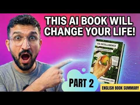 Co Intelligence by Ethan Mollick 4 Rules| AI Roles Part 2 #bestAibook #CoIntelligencebyEthanMollick
