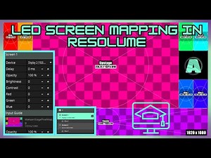 LED Stage Mapping | Create Slices in Resolume