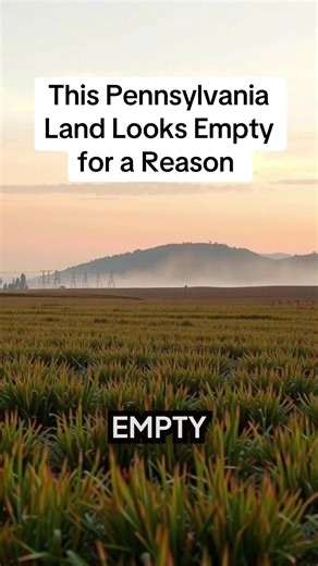 This Pennsylvania Land Looks Empty for a Reason Pennsylvania History Appalachian Mountains Hidden Pennsylvania Lost Places of PA Pennsylvania Nature Coal & Industrial Heritage Keystone State Stories #KeystoneConnection #PennsylvaniaHistory #HiddenPA #PANature #GeographyFacts