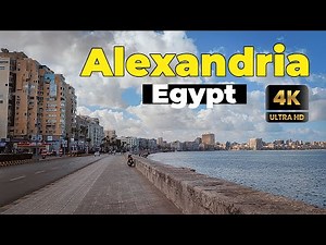 Alexandria , Egypt | Walking tour 4K