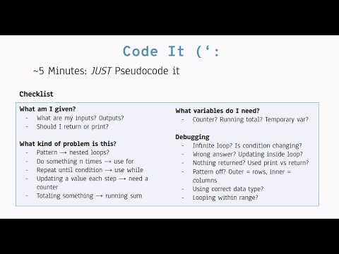 Pseudocode to Python Code (List & Splicing) | Pseudocode Cheatsheet