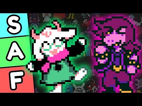 Ranking EVERY Deltarune Character