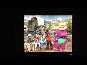 Barney & Friends Barney Riders In The Sky Kids How Does He Yodel Song Final Applause Laughter Norma