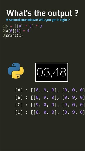 Can You Solve This Python Quiz ? 🧠 Comment Your Answer !