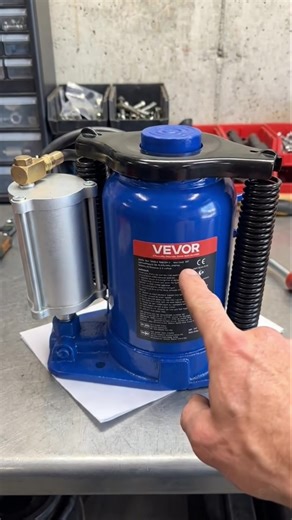 VEVOR 20 Ton Air Hydraulic Bottle Jack Review