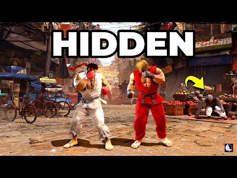 Street Fighter 6 All Stages in the game 👊💥