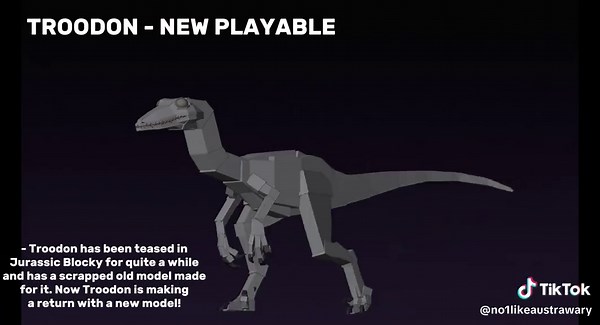 Troodon Leaks in Jurassic Blocky: Upcoming Species Profile
