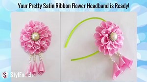 121K views · 1.1K reactions | #DIY_Satin_Flowers :) See more of handmade flowers here : https://www.youtube.com/channel/UCcvsq-2-vV4l3jELNrISgHA | DIY Crafts & Flower Tutorials | Facebook