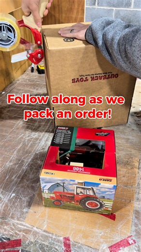 🚚Another order on its way! Don’t forget — enjoy FREE SHIPPING on orders* over $99 for a limited time. Shop now and save while it lasts at outbacktoys.com! #farmtoys #tractors #outbacktoys #fypシ #holidayshopping #Christmas | Outback Toys