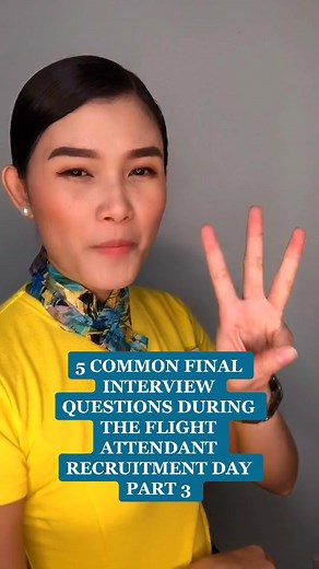 5 COMMON FINAL INTERVIEW QUESTIONS PART 3 #edutokph #learnontiktok #tiktoku #flightattendant #cabincrew #fyp #fypage #foryoupage