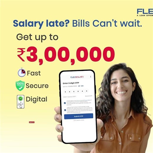 Bills Can’t Wait? Access Up to ₹3L Fast & Securely | Download Now