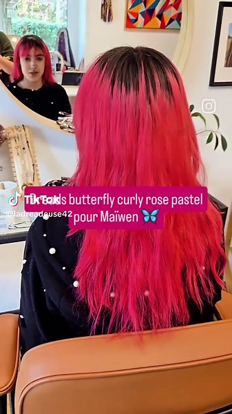 🌸 Dreadlocks butterfly Curly pour Maïwen 🌸 #ladreadeuse #dreadlocks #dreads #dreadlockstyle #dreadlockartist