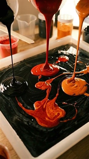 Epoxy Lava Lamp Table