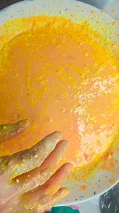 Baby oil & mica powder | A Powdery Mess