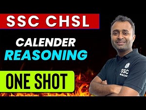 Calender | SSC CHSL Reasoning | Complete Revision | Zero to Hero | For SSC CHSL