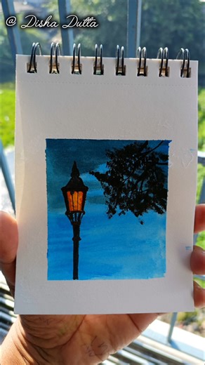 Street lump painting ||