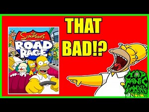Is The Simpsons Road Rage Really THAT Bad!? - Mad Panic Gaming