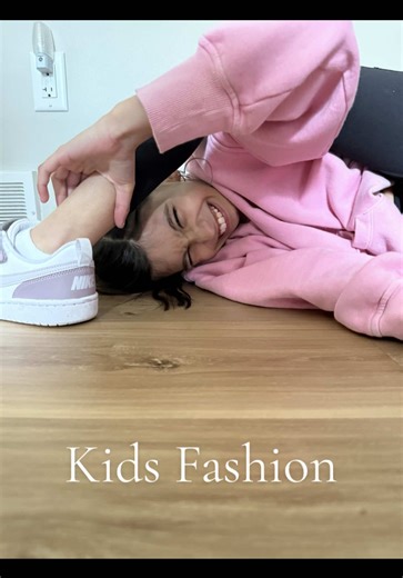 This cutie and I love to match with the cooors at least! Her outfit deserved to make an appearance in this trend Pink hoodie: Old Navy Black Leggings: Walmart Sneakers: Nike at DSW