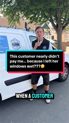 Customer Doubts Window Cleaning Results After Wet Finish